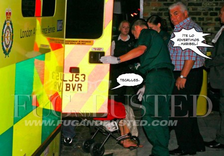 Amy Winehouse acaba en el hospital