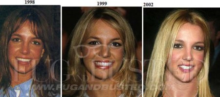 Britney Spears - Before and after - Then and now Mostrar imagen
