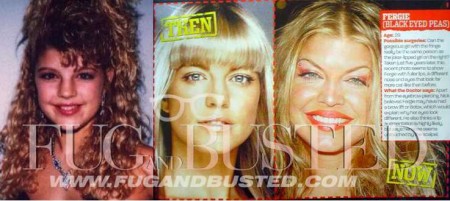 Fergie - Before and after - Then and now Mostrar imagen