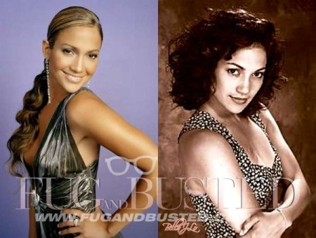Jennifer Lopez - Before and after - Then and now Mostrar imagen