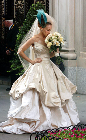 Carrie y su ajcovestido