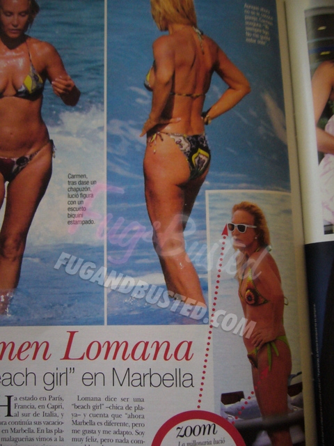 Carmen Lomana en topless