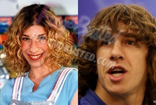 Nathalie Seseña es Carles Puyol