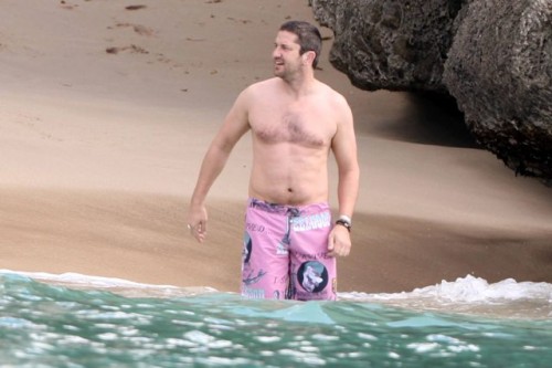 Gerard Butler sin ropa